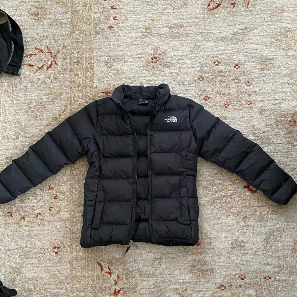 The North Face Kids Black Quilted Puffer Jacket